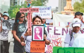  ?? ARACELY MARTÍNEZ/ OVACIONES ?? La sentencia contra Roxana incluye una multa de 285 mil pesos