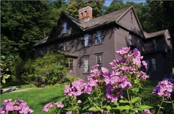  ?? (Photo courtesy Louisa May Alcott’s Orchard House/Trey Powers/via The Washington Post) ?? The rooms Louisa May Alcott describes in Little Women are the rooms of Orchard House, the Concord, Mass., home where she wrote the novel.