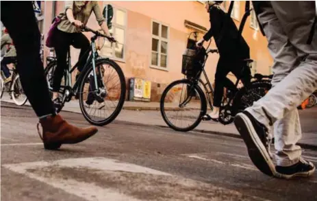  ?? FOTO: ERIK SIMANDER ?? HYFS. Skribenten har ett och annat att säga om cyklister.