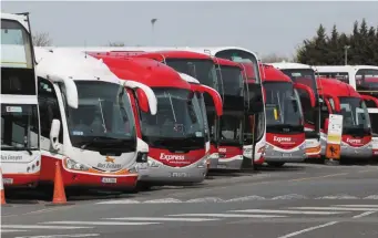  ??  ?? The Bus Éireann strike is still ongoing.