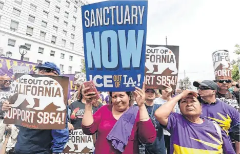  ?? /ARCHIVO ?? California redujo su porcentaje de arrestos con respecto al total nacional.