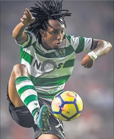  ??  ?? EL OBJETIVO. Gelson es ahora mismo motivo de discordia entre Atlético y Sporting de Portugal.