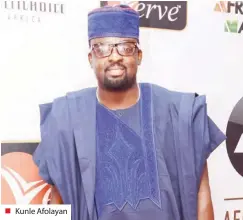  ??  ?? Kunle Afolayan