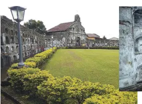  ?? Photo from Wikimedia Commons ?? The Nagcarlan Undergroun­d Cemetery in Nagcarlan, Laguna is one of the few well-preserved heritage cemeteries in the country.