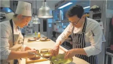  ?? ?? Francis Paniego en las cocinas de Echaurren, el Relais & Châteaux de Ezcaray (La Rioja)