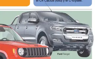  ??  ?? Ford Ranger