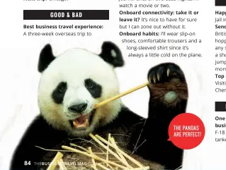  ??  ?? The PANDAS Are Perfect!