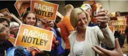  ?? JEFF MCINTOSH/THE CANADIAN PRESS FILE PHOTO ?? Rachel Notley’s NDP win in Alberta has altered politics nationwide.