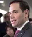  ??  ?? Senador por Florida, Marco Rubio.