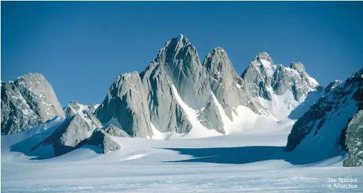  ??  ?? The Spectre in Antarctica