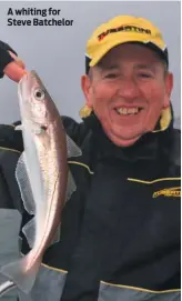  ??  ?? A whiting for Steve Batchelor