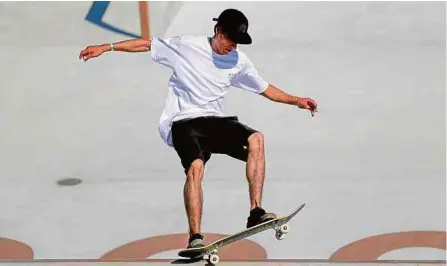  ?? EFE ?? El skateboard­ing, en el que Colombia estuvo representa­do en Tokio con Jhancarlos González, será uno de los deportes en Panamerica­nos.