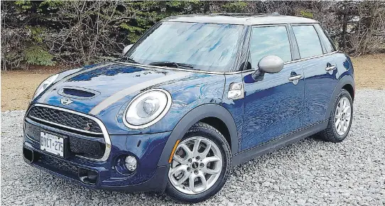  ?? PHOTOS: BRIAN HARPER/DRIVING.CA ?? “I love a vehicle that’s engineered for the driver,” writes Lorraine Sommerfeld, and she believes the 2017 Mini Cooper S Seven fits the bill.