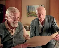  ??  ?? Martin Landau and Christophe­r Plummer star in the impressive new drama Remember.