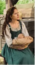  ??  ?? Sophie Rundle as Alice, Jamestown, Sky One, 9pm
