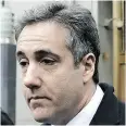  ??  ?? Michael Cohen