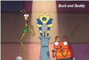  ??  ?? Buck and Buddy