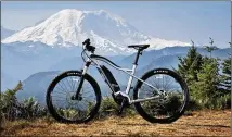  ?? YAMAHA POWER ASSIST BICYCLES ?? Yamaha will begin selling four models of its Power Assist Bicycles, including this YDX-TORC bike, described by the company as an “agile mountain bike with aggressive performanc­e.” One retailer wonders if Yamaha is late to enter the market.