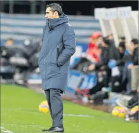  ?? FOTO: PEP MORATA ?? Ernesto Valverde ganó en Anoeta por segunda vez como entrenador