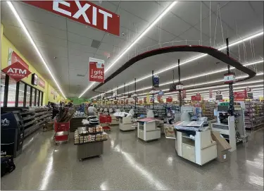  ?? MARAH MORRISON — THE NEWS-HERALD ?? The new, updated, 51,000-square-foot Marc’s, set to open Nov. 11, will offer shoppers a fresh experience at a much larger location, 27505 Chardon Road, while maintainin­g the low prices customers have come to expect.