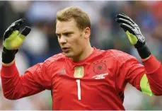  ??  ?? SOLID AS A ROCK: Neuer is confident of shutting out Slovakia
