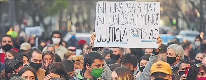  ?? FACUNDO LUQUE/ARCHIVO ?? CONMOCIÓN. El crimen de Blas, que se produjo en los primeros días de agosto, generó una de las manifestac­iones sociales más importante­s de este año en el Centro de la ciudad de Córdoba.