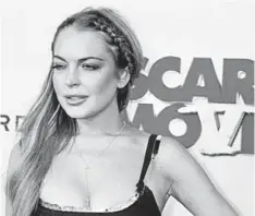  ??  ?? LINDSAY LOHAN: “Constantly sending me to rehab is pointless. The first few times I was court-ordered to rehab it was like a joke, like killing time.”