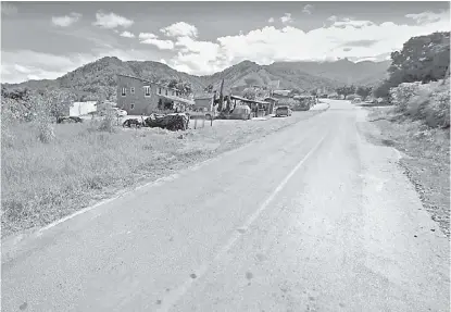  ?? MILENIO ?? El trazo de la carretera Mascota- Puerto Vallarta afectó predios ejidales y de particular­es