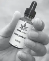  ??  ?? MILLIONS FIND RELIEF: Discover the remarkable power of Super Clinical CBD Hemp Oil, legal across the country, cannot get you high, no prescripti­on necessary.