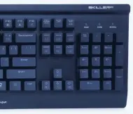  ??  ?? A full-sized ANSI (American Standard) keyboard.