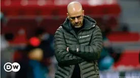  ??  ?? Peter Bosz has been sacked after Leverkusen's season fell apart.