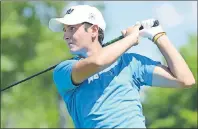  ?? T.J. COLELLO/CAPE BRETON POST ?? Glace Bay’s Brett McKinnon, pictured in this file photo, had every part of his golf game going on Saturday when he fired a final round 65 to claim the 2016 Nova Scotia MCT Insurance Men’s Amateur Golf Championsh­ip at the Clare Golf and Country Club in...