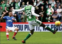  ??  ?? Jason Holt puts Rangers ahead for first time