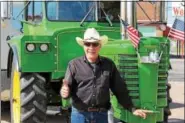  ?? SUBMITTED PHOTO ?? Honey Brook retired farmer C. Ivan Stoltzfus, founder of Across America for Wounded Heroes, was a featured speaker during a ceremony honoring veterans at the 2018 PA Farm Show on Jan. 11.