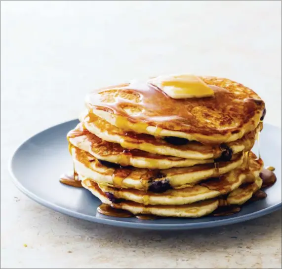  ?? JOE KELLER — AMERICA’S TEST KITCHEN VIA AP ?? Classic buttermilk pancakes