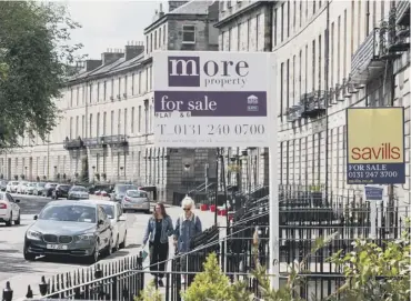  ??  ?? 0 Several estate agents operating in Edinburgh have moved to offer virtual walk-arounds