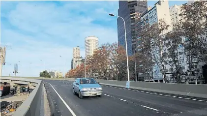  ?? JUANO TESONE ?? Por aquí pasará la nueva vía. Cuando la terminen, volverá a conectarse con Libertador.