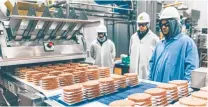  ?? New York Times file photo ?? Impossible Foods burgers are shown in production in Oakland, Calif. Last week, Impossible announced its first retail locations.