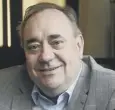  ??  ?? 0 Alex Salmond is appearing at the Edinburgh Fringe