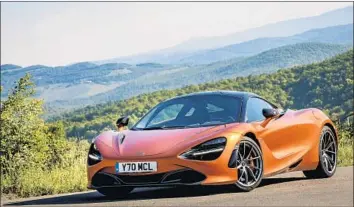  ?? McLaren Automotive ?? McLAREN’S 720S is a marvel of speed-specific design, driven by a 4-liter V-8 that runs like a rocket.