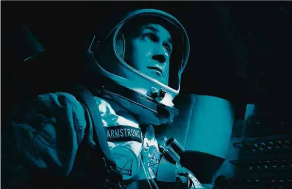  ?? Divulgação ?? Ryan Gosling vive o astronauta americano Neil Armstrong em ‘O Primeiro Homem’