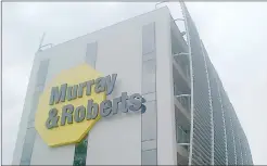  ?? (Courtesy pic) ?? Murray & Roberts flags earnings slump amid supply-chain disruption­s, Australian woes.