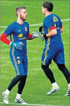  ??  ?? ELECCIÓN. De Gea también será el titular con Lopetegui.