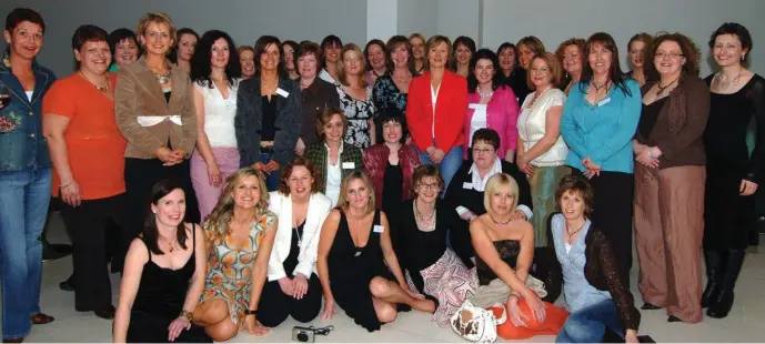  ??  ?? Our Lady’s College Greenhills class of 1986 at their 20th anniversar­y reunion.