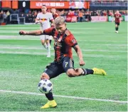  ?? CURTIS COMPTON/AP ?? Goal-scoring phenom Josef Martinez will lead Atlanta United into tonight’s MLS Cup final against the Portland Timbers.