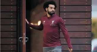  ?? CARL RECINE/REUTERS–23/10/2018 ?? Boa fase. O egípcio Mohamed Salah marcou três gols nos últimos quatro jogos do Liverpool