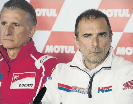  ?? FOTO: GETTY ?? Livio Suppo, team principal del Repsol Honda Team, contento con el año de Marc Márquez y de Dani Pedrosa