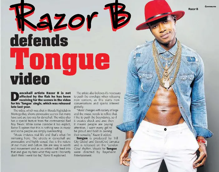 Razor B defends Tongue video - PressReader