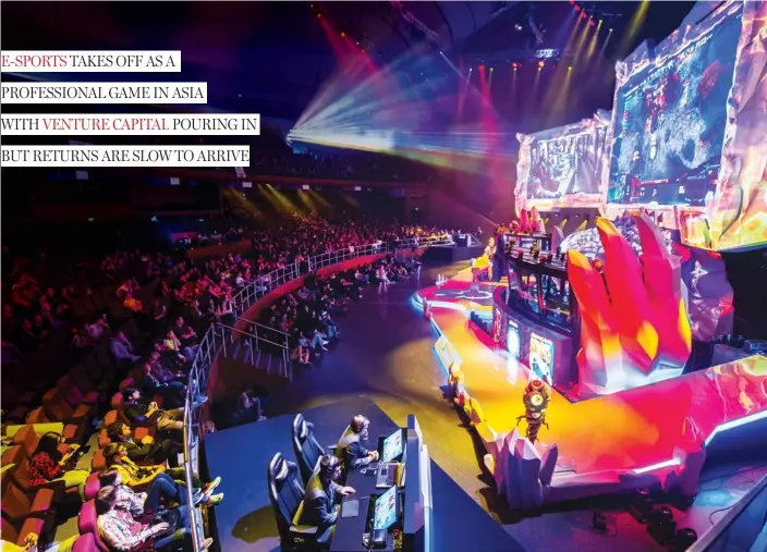  ?? PROVIDED TO CHINA DAILY ?? A DOTA 2 e-Sports event in Moscow, Russia on May 13. Dota 2, a team-based strategy game, generates plenty of enthusiasm among Asian gamers, especially those in Southeast Asia.