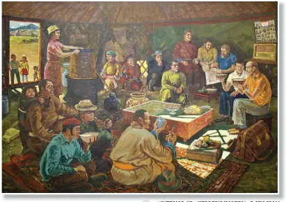 20TH CENTURY MONGOLIAN FINE ART EXHIBITION OPENS | The UB Post